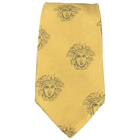 gianni versace medusa tie|Medusa Silk Tie .